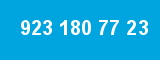 923 180 77 23
